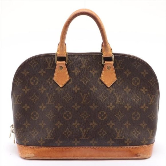 Louis Vuitton Handbags - Louis Vuitton Alma Pm Brown Monogram Canvas Tote